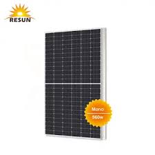560w solar panel{resun halfcut}